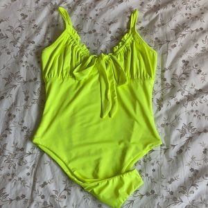 TICTOC Neon Yellow Bodysuit